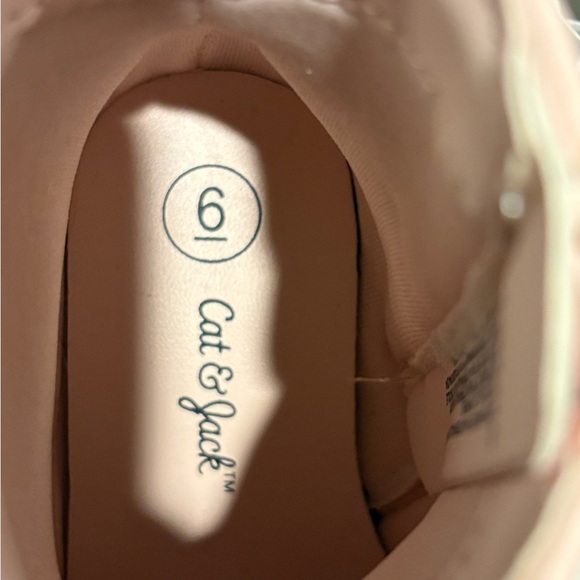 Cat & Jack Gracie Western Cowgirl Boots Toddler Size 6 - Pink/Side-Zip - NEW - Picture 4 of 7